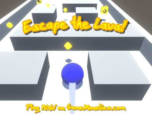 Escapa de la lava