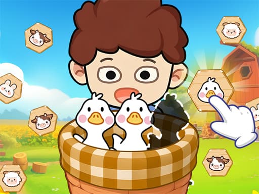 Puzzle de Tri d'Animaux de Ferme