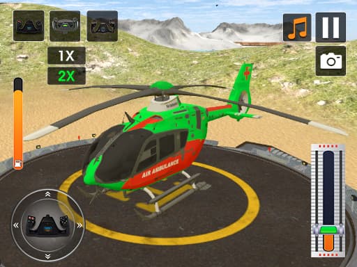 Hubschrauber-Rettungsspiele 3D